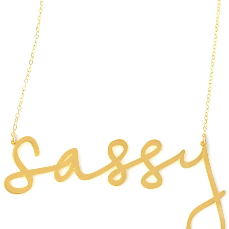 Sassy Empowerment Necklace